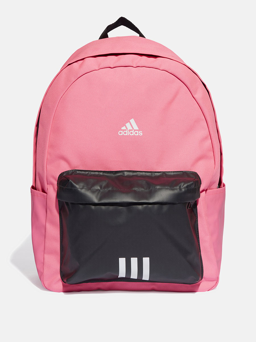 adidas classic badge of sport backpack 3 Unisex 3-Stripes Backpack, Putty Grey/Black, One Size Fashion Its also got a side pocket for that all adidas Unisex Classic Badge of