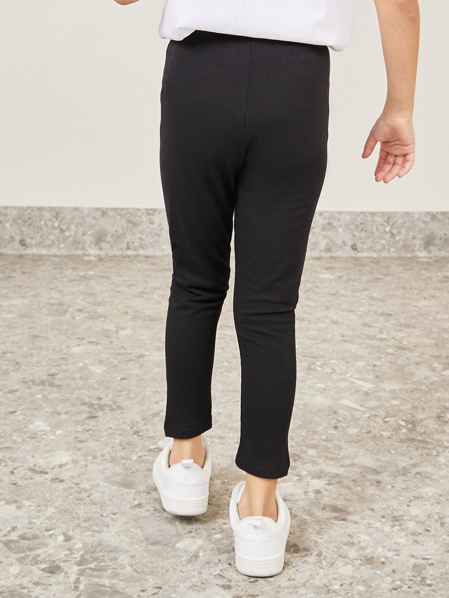 Pack of 2 - Solid Cotton Leggings