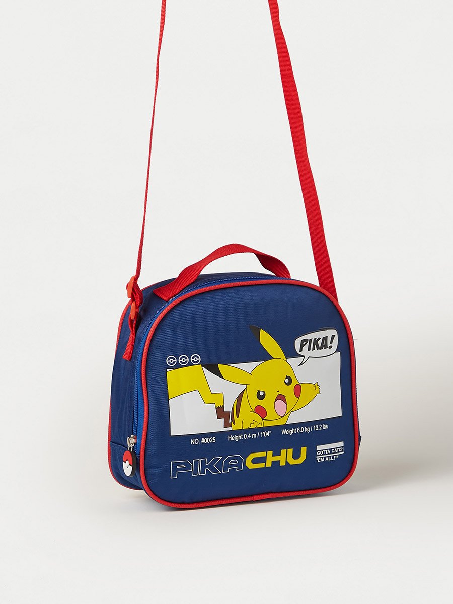 Pokemon Print Lunch Bag with Strap For Kids at Saudi | Styli