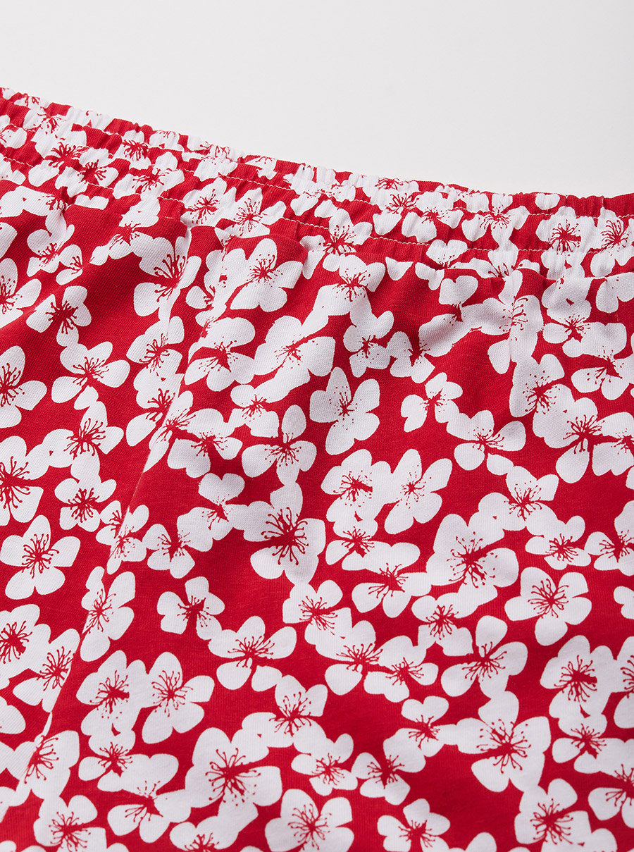 All Over Floral Print Shorts