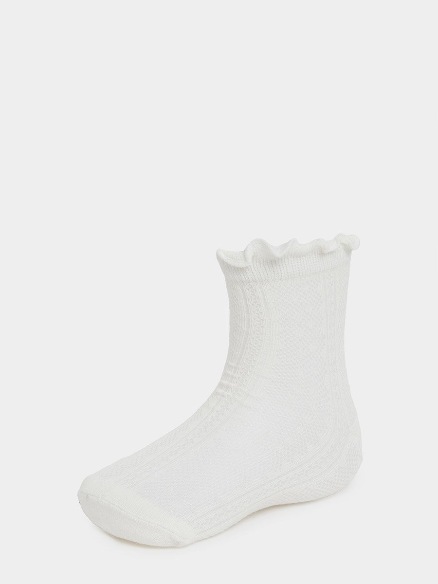 Lettuce Edge Knit Socks