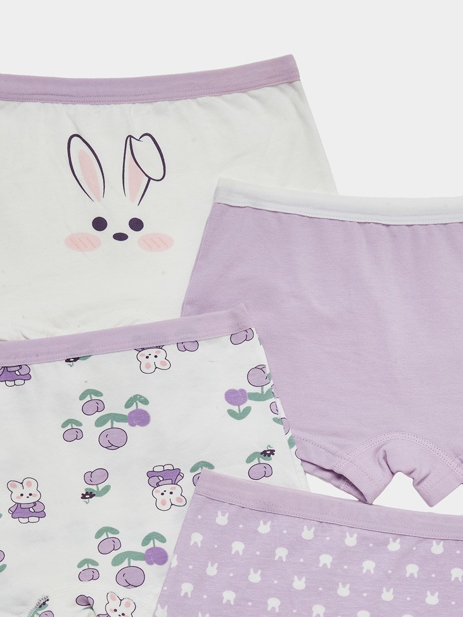 Pack of 4 - Cartoon Printed Briefs 