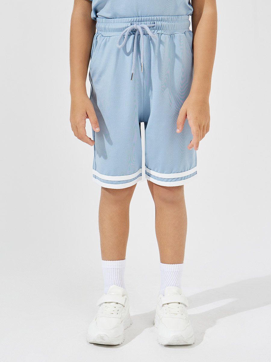 Slogan Print Oversized T-Shirt and Shorts Set