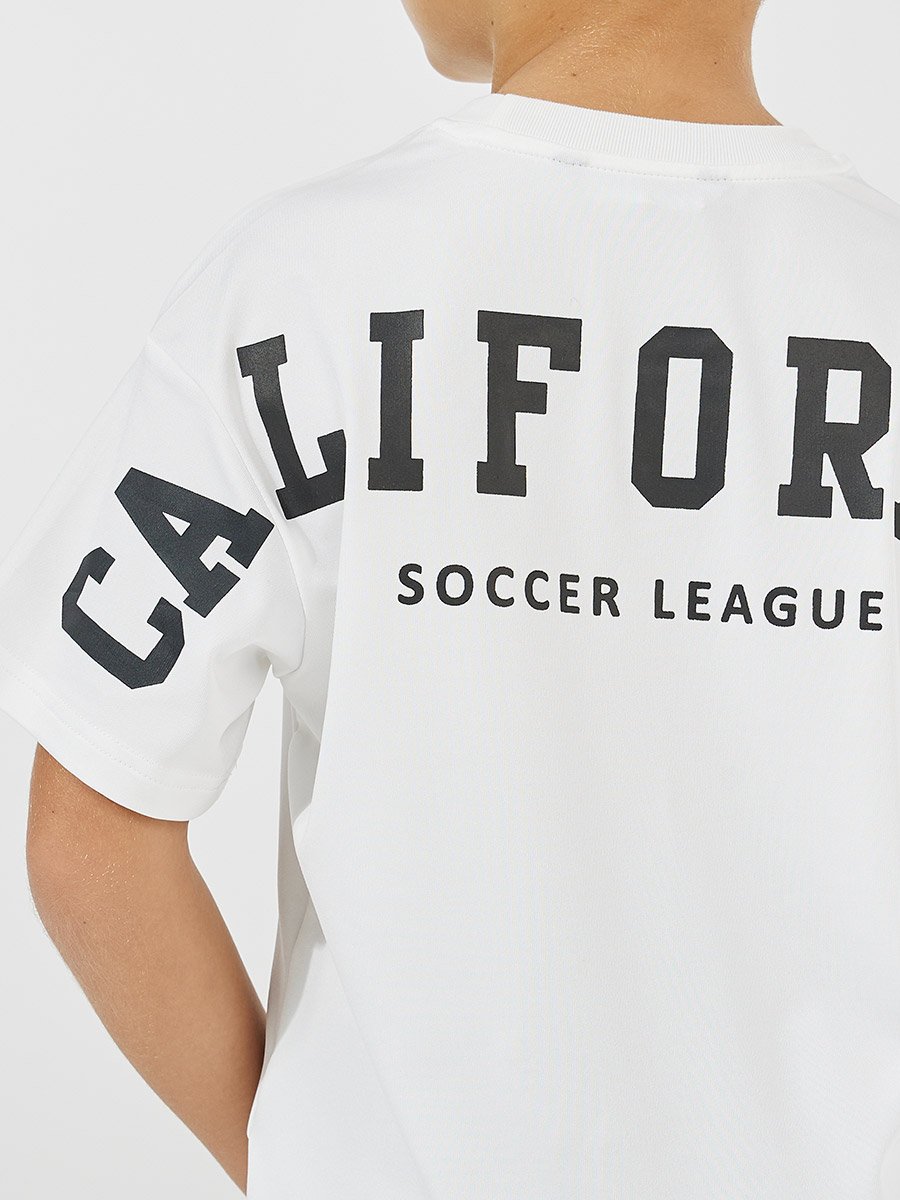 California Back Print Oversized T-Shirt and Shorts Set