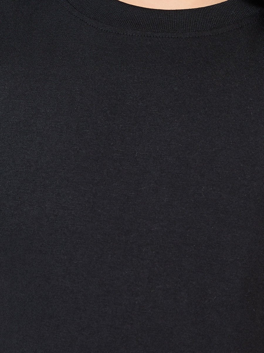 Basic Fitted Round Neck T-Shirt