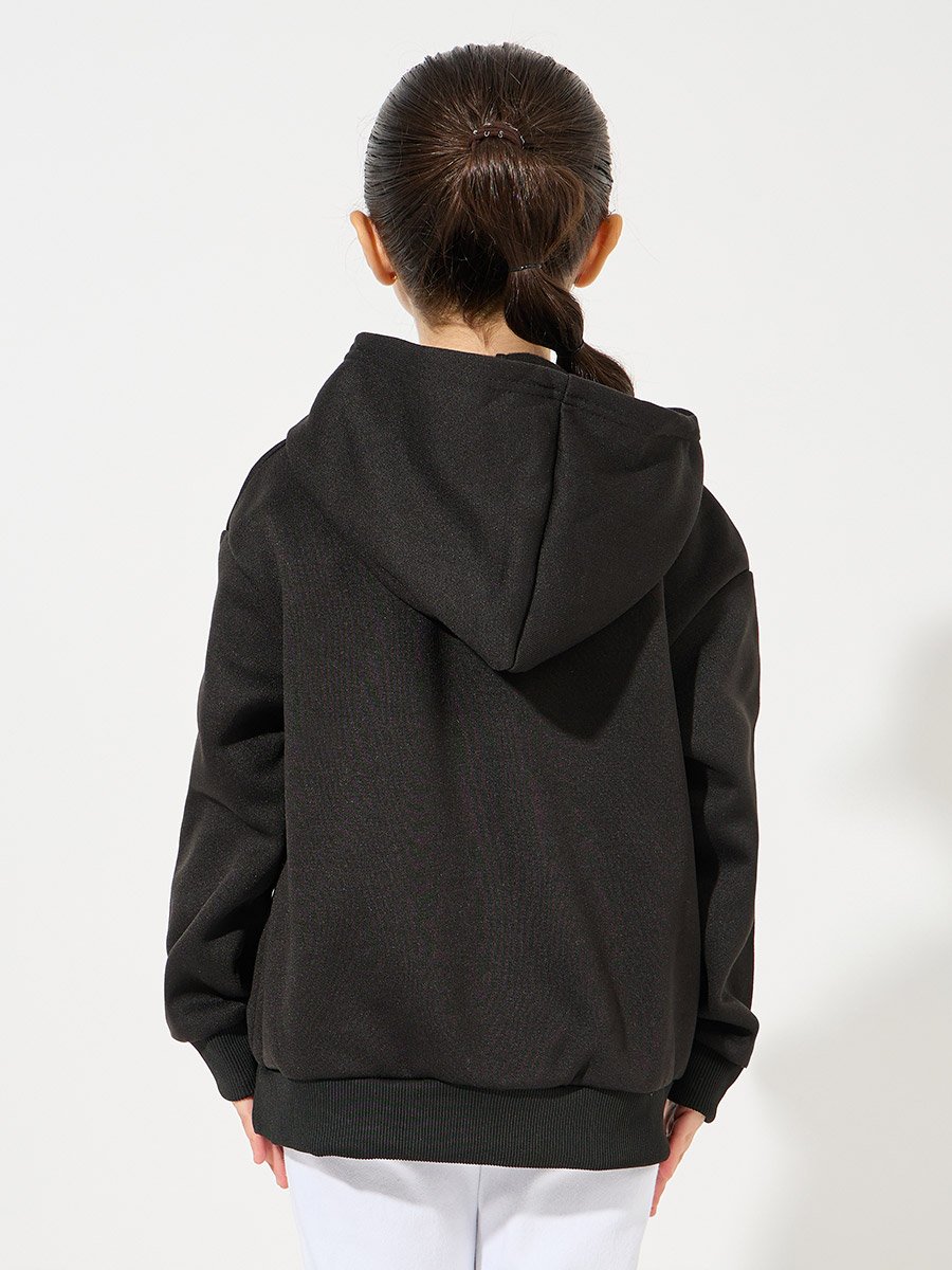 Butterfly Sequin Patch Hoodie
