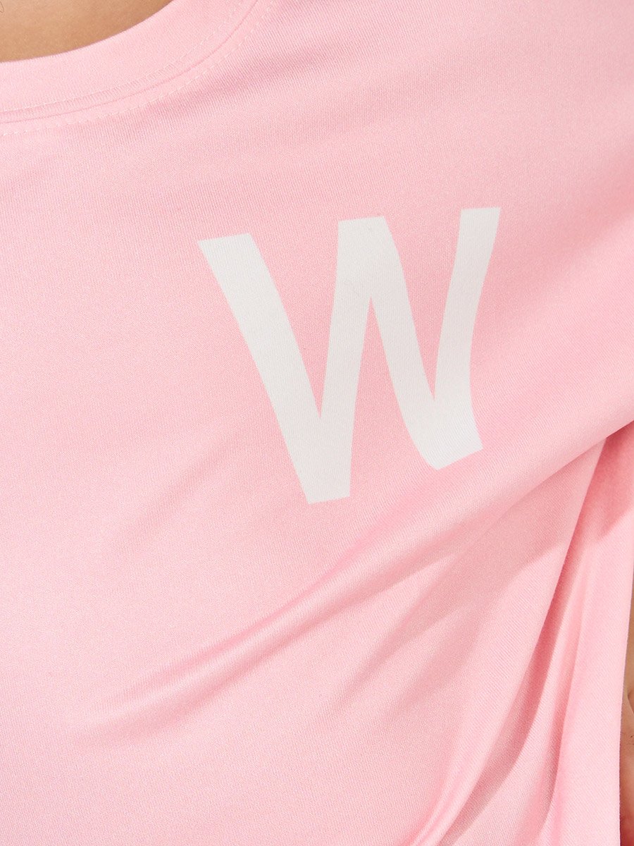 Graphic Back Printed Oversized T-Shirt