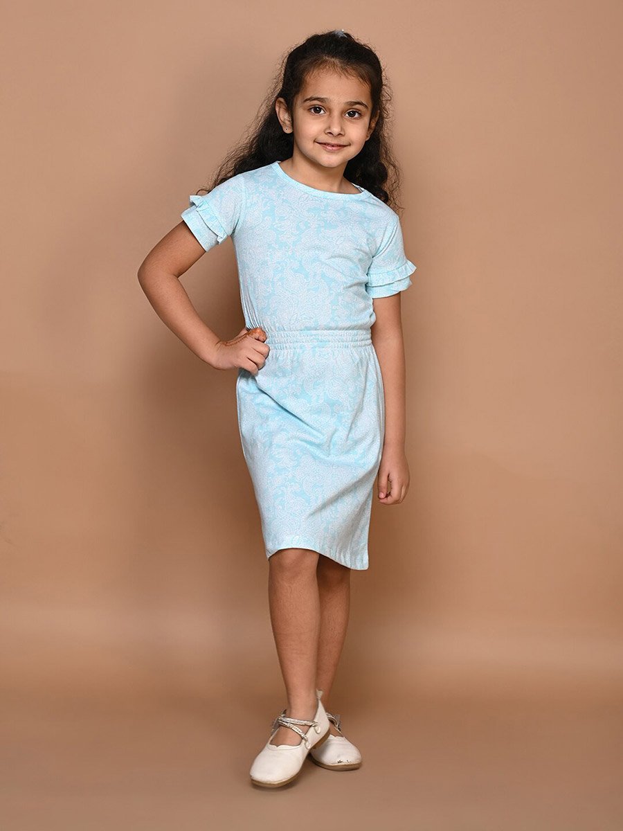 All Over Print T-Shirt Dress