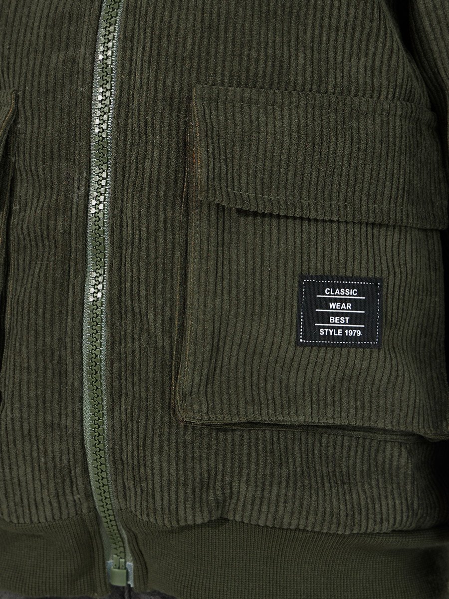 Teddy Thermal Lined Corduroy Jacket