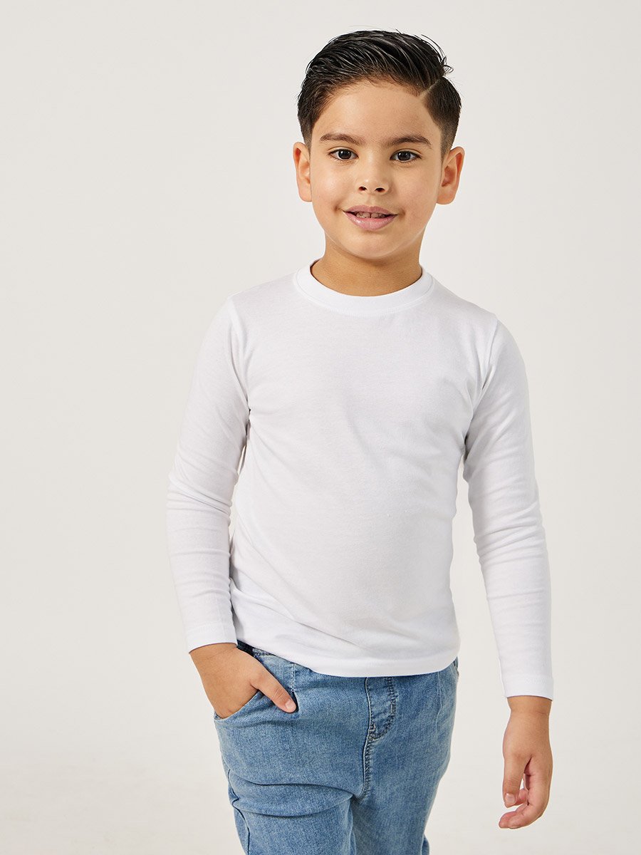 Solid Round Neck T-Shirt
