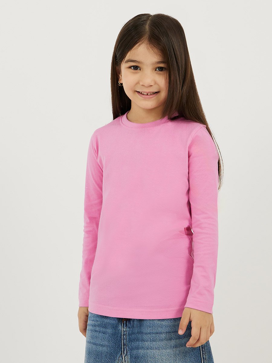 Solid Round Neck T-Shirt