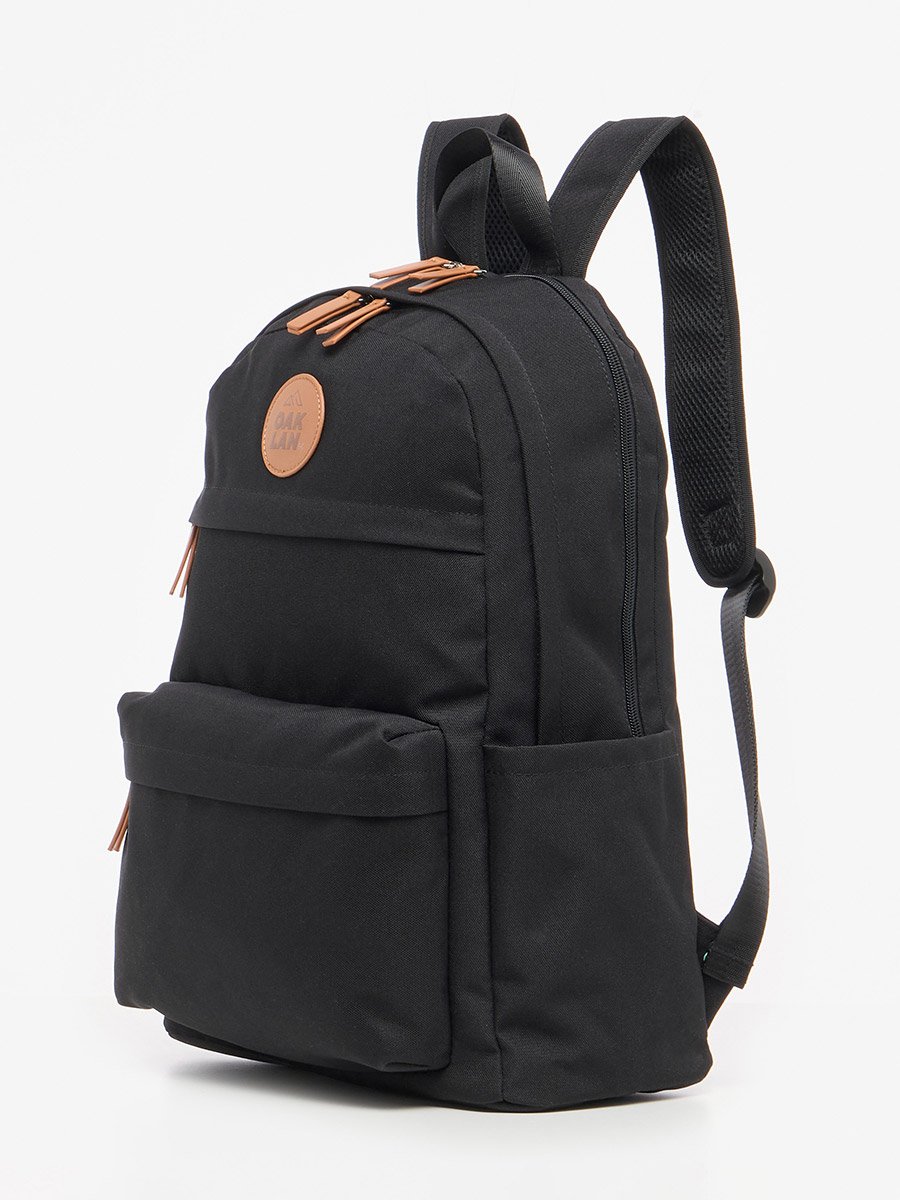 Solid Backpack with Adjustable Straps