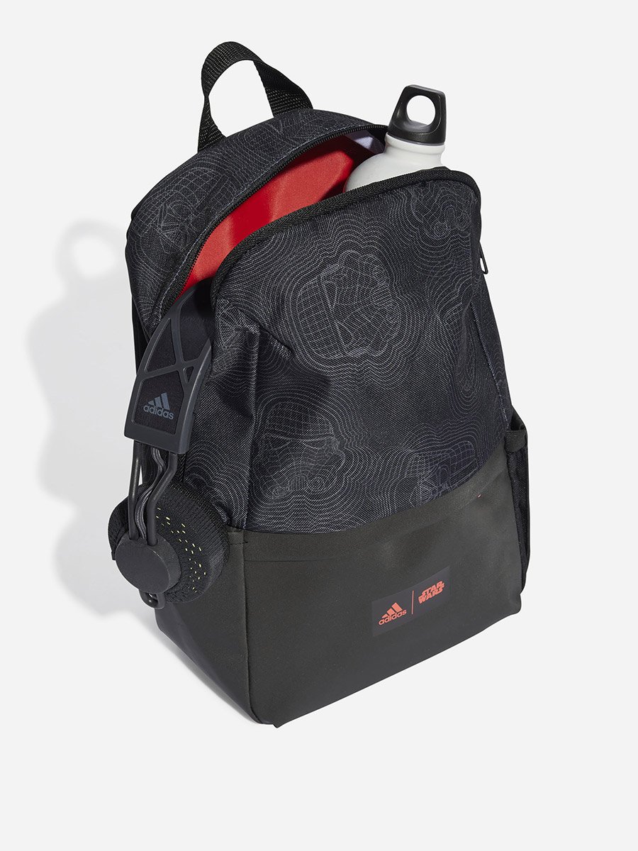 adidas backpack war ideal for carrying a bottle of balls or water bottles Backpack adidas Essentials 3-Stripes Back