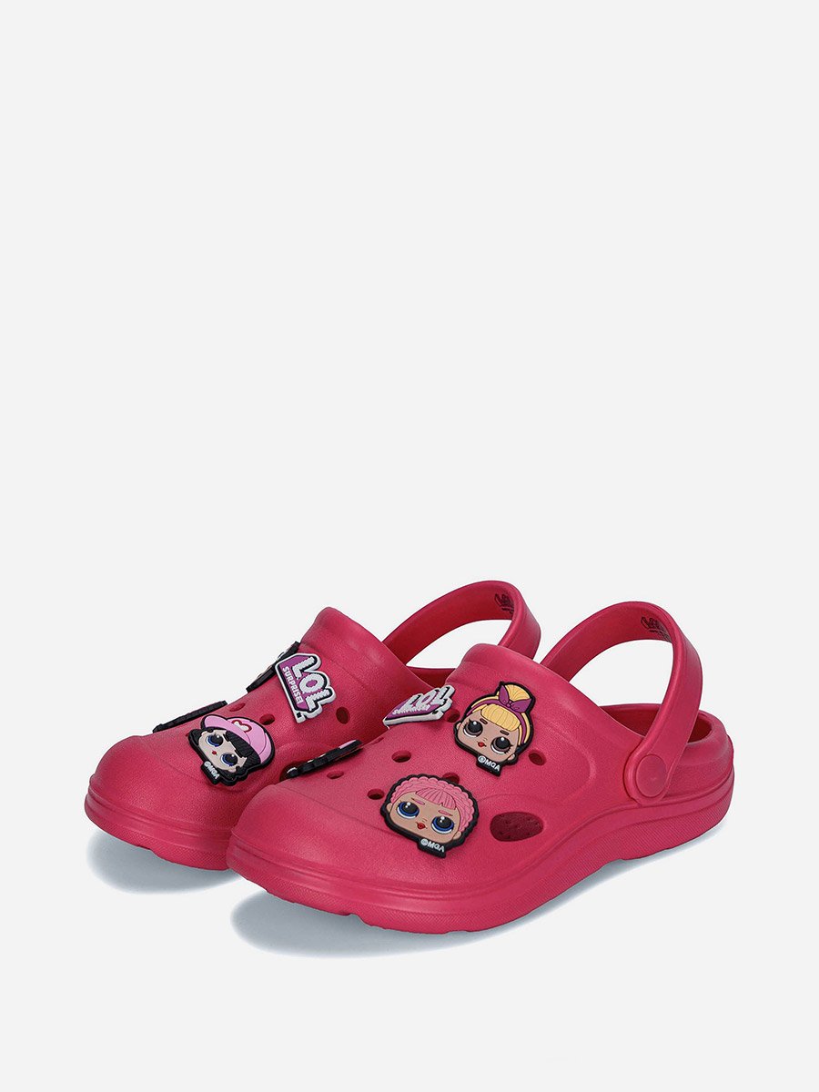 LOL Surprise Applique Detail Clogs with Backstrap