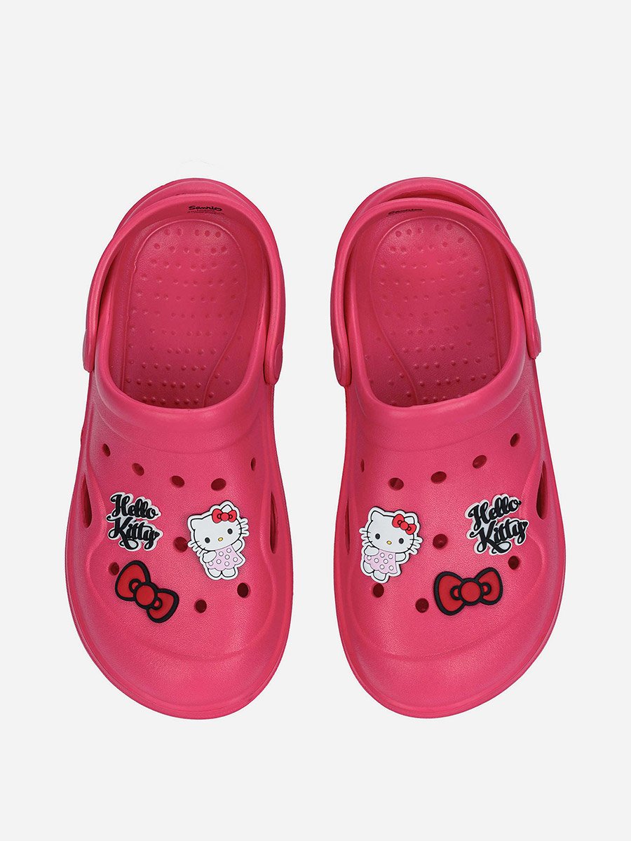 Hello Kitty Applique Detail Clogs with Backstrap For Kids at UAE | Styli