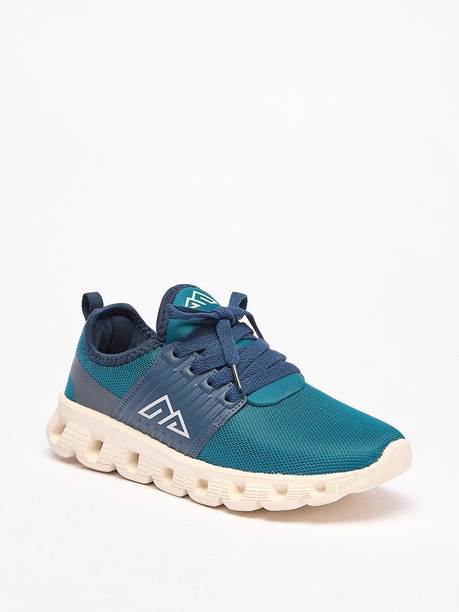 Logo Detail Sports Shoes with Lace-Up Closure