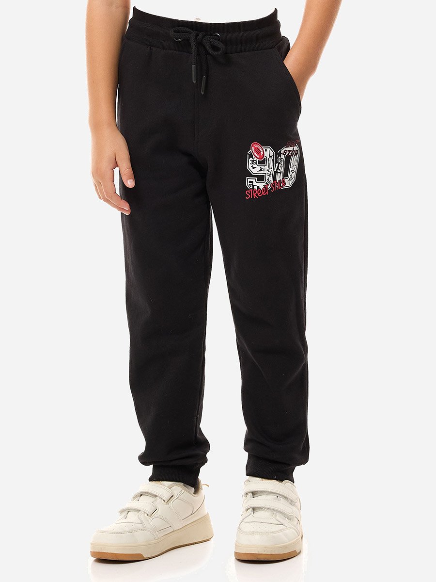 Graphic Print Regular Fit Hoodie and Joggers Set