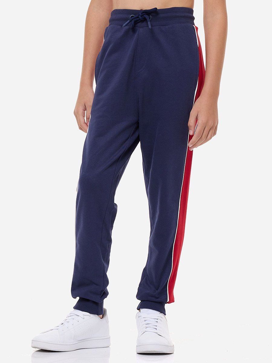 Colorblock Hoodie and Joggers Set