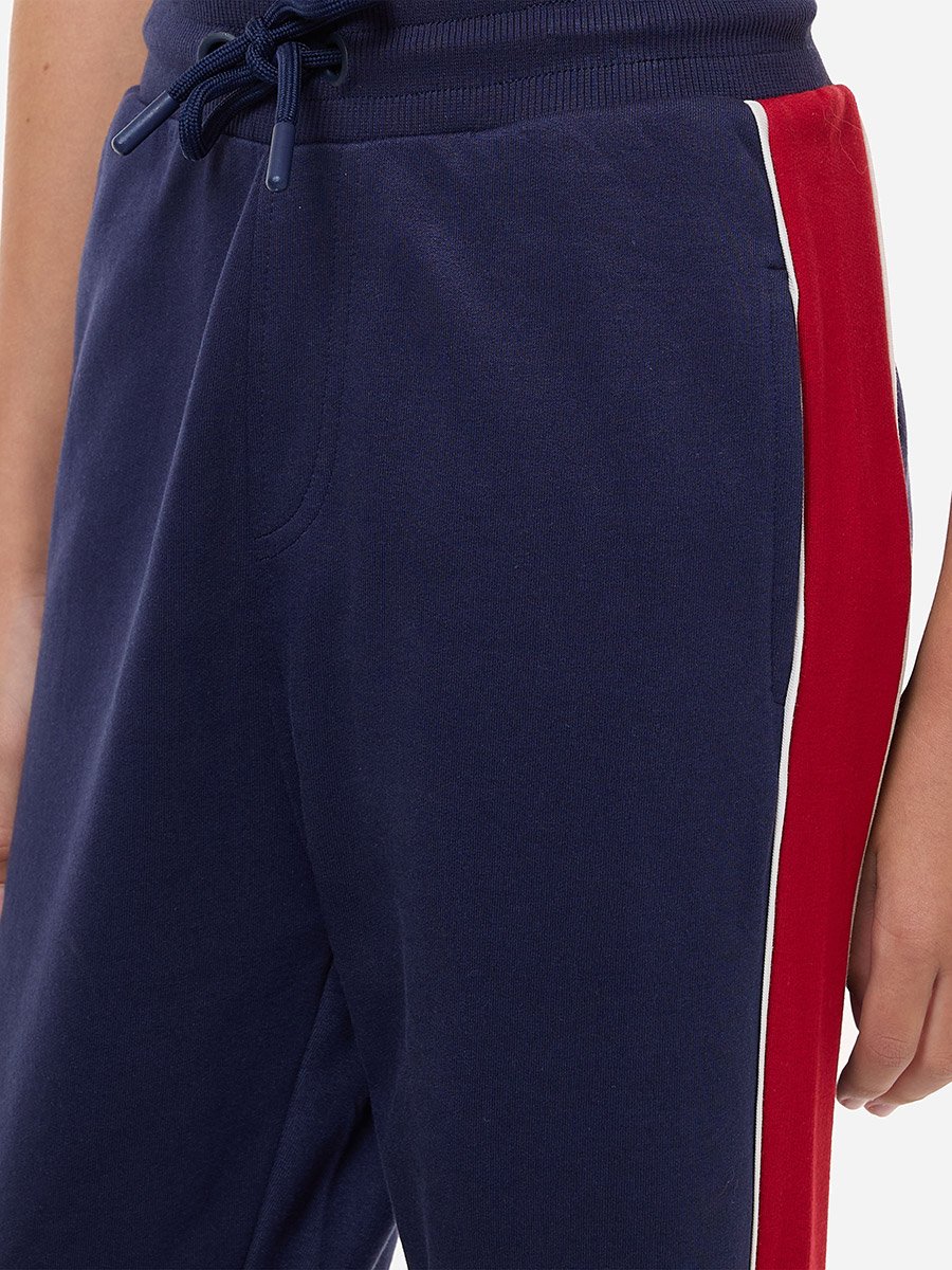Colorblock Hoodie and Joggers Set