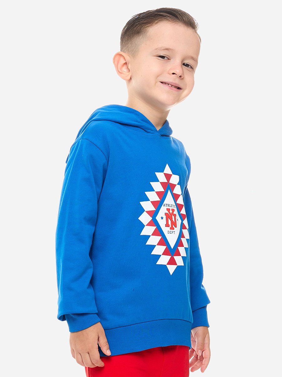 Graphic Print Regular Fit Hoodie