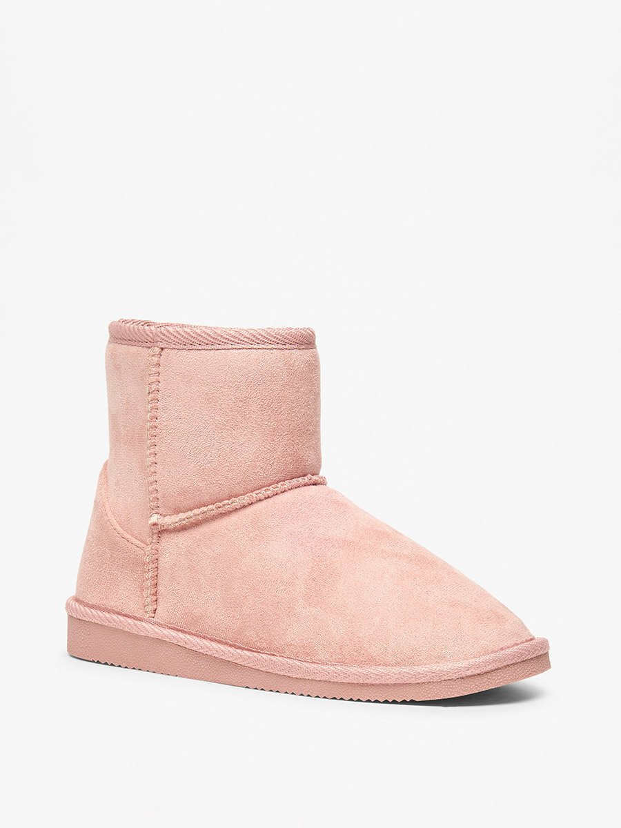 Solid High Cut Slip-On Boots