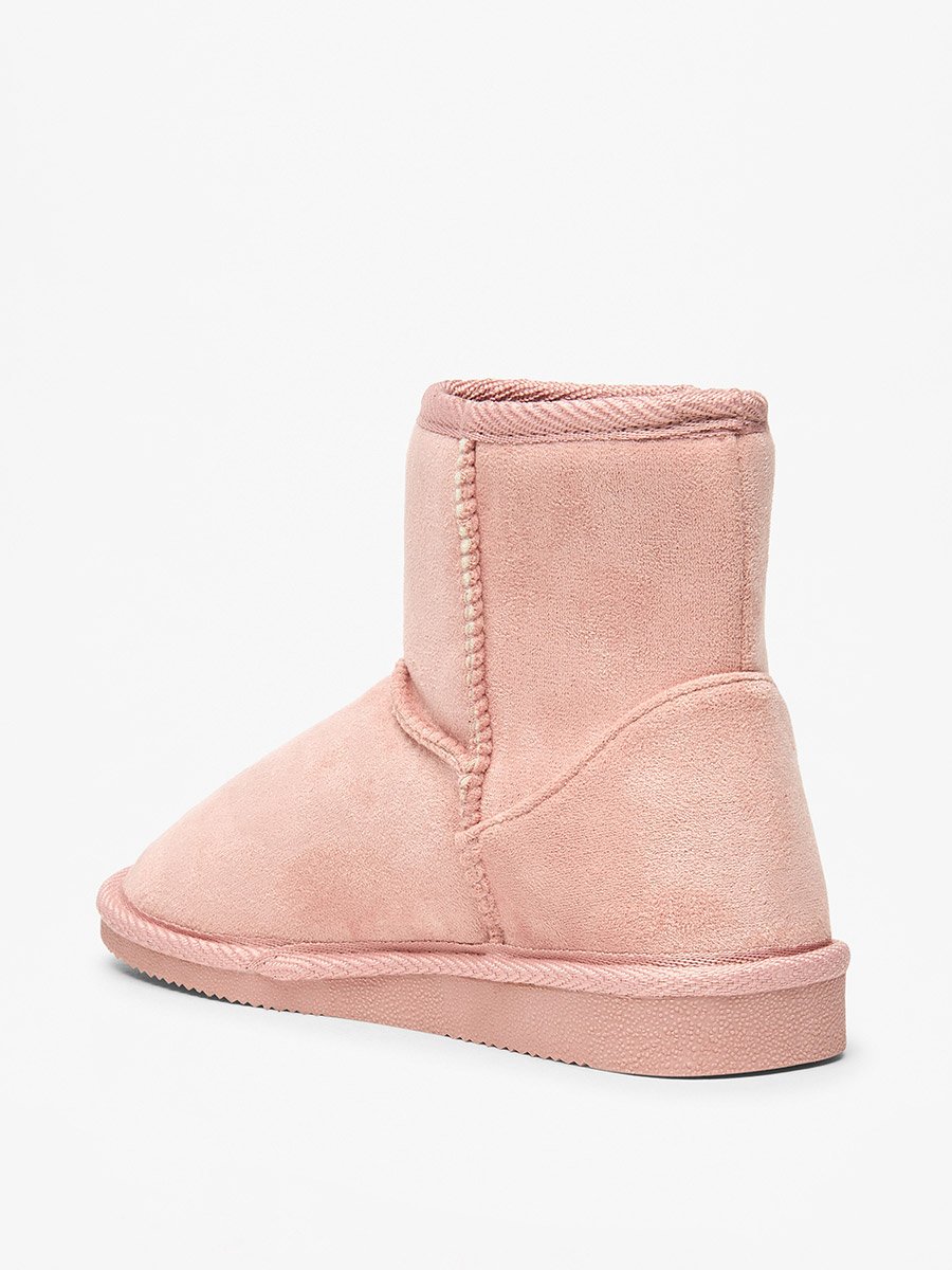 Solid High Cut Slip-On Boots
