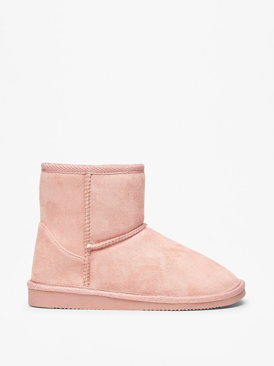 Solid High Cut Slip-On Boots
