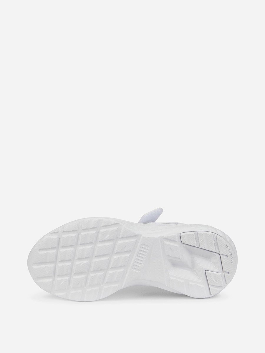 Logo Detail Textured Sneakers with Hook and Loop Closure