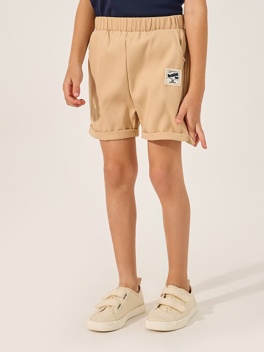 Embroidered Polo T-Shirt and Shorts Set
