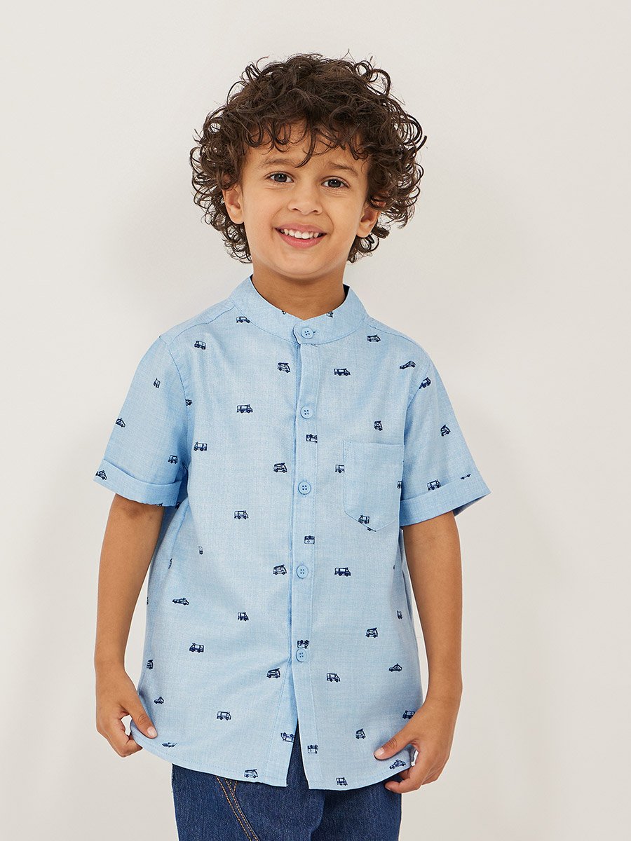 All-Over Print Short Sleeve Shirt