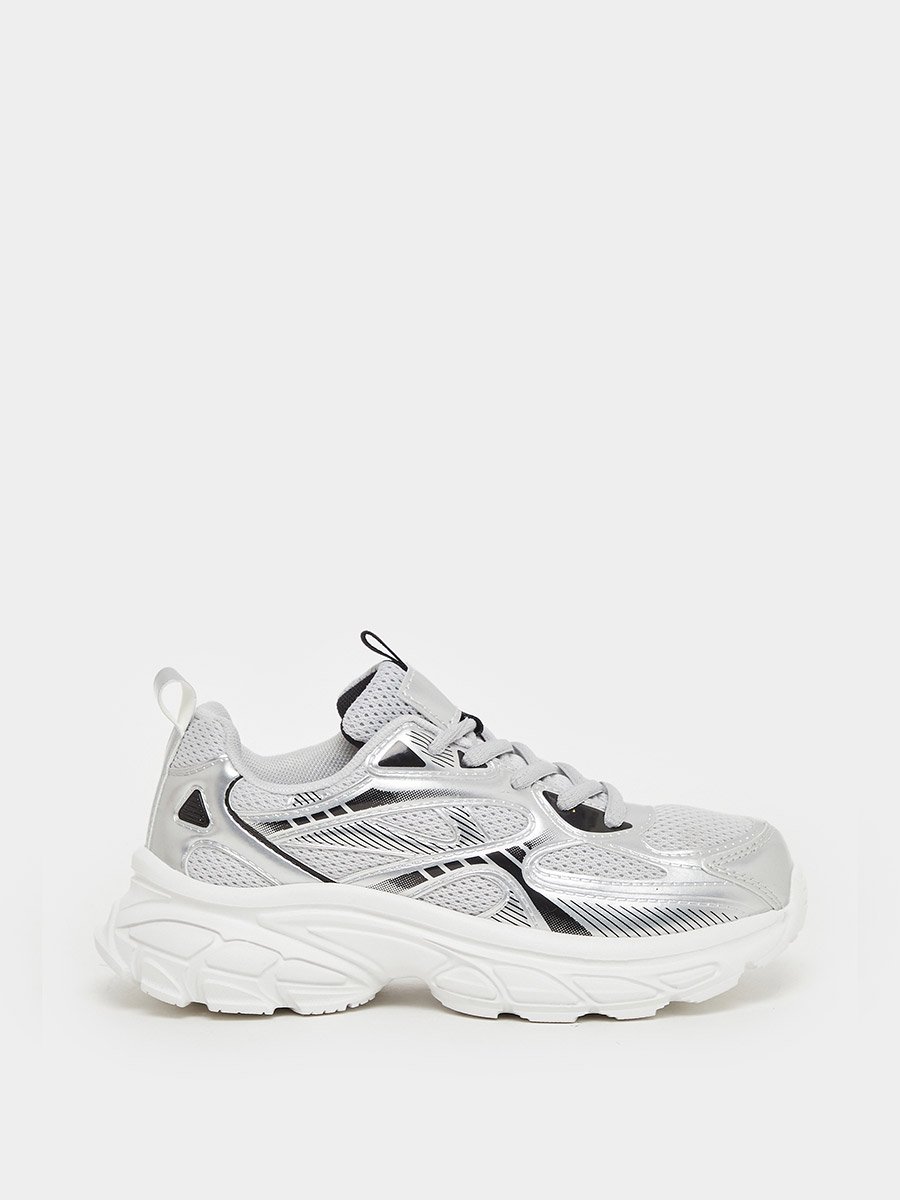 Chunky Sole Lace Up Sneakers