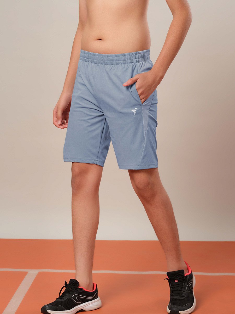 Color Block Elasticated Waistband Shorts