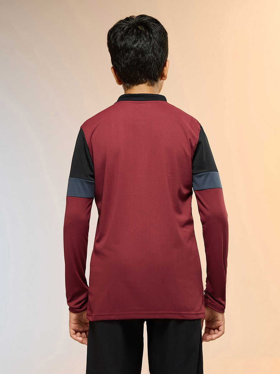 Teen Color Block Slim Fit Polo