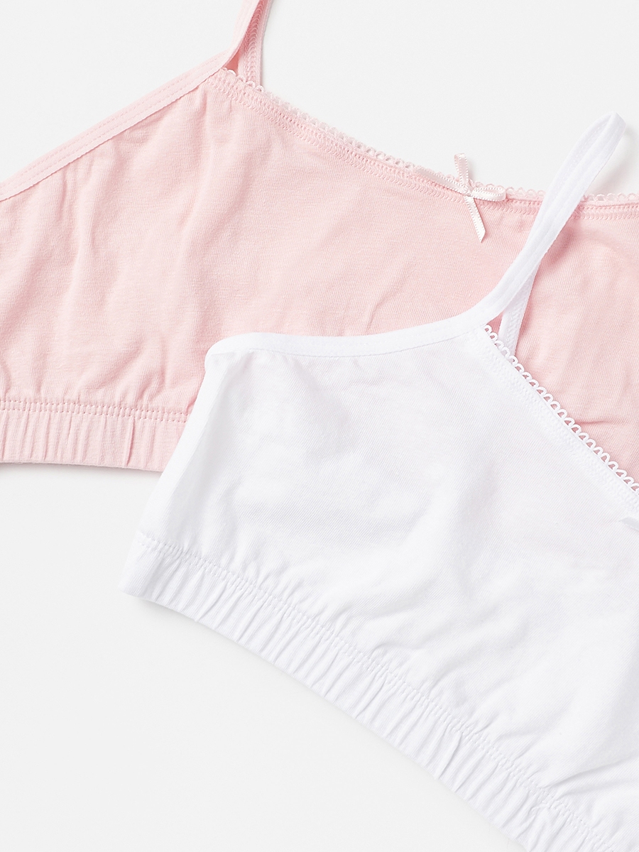 Pack of 2 - Plain Sports Bra