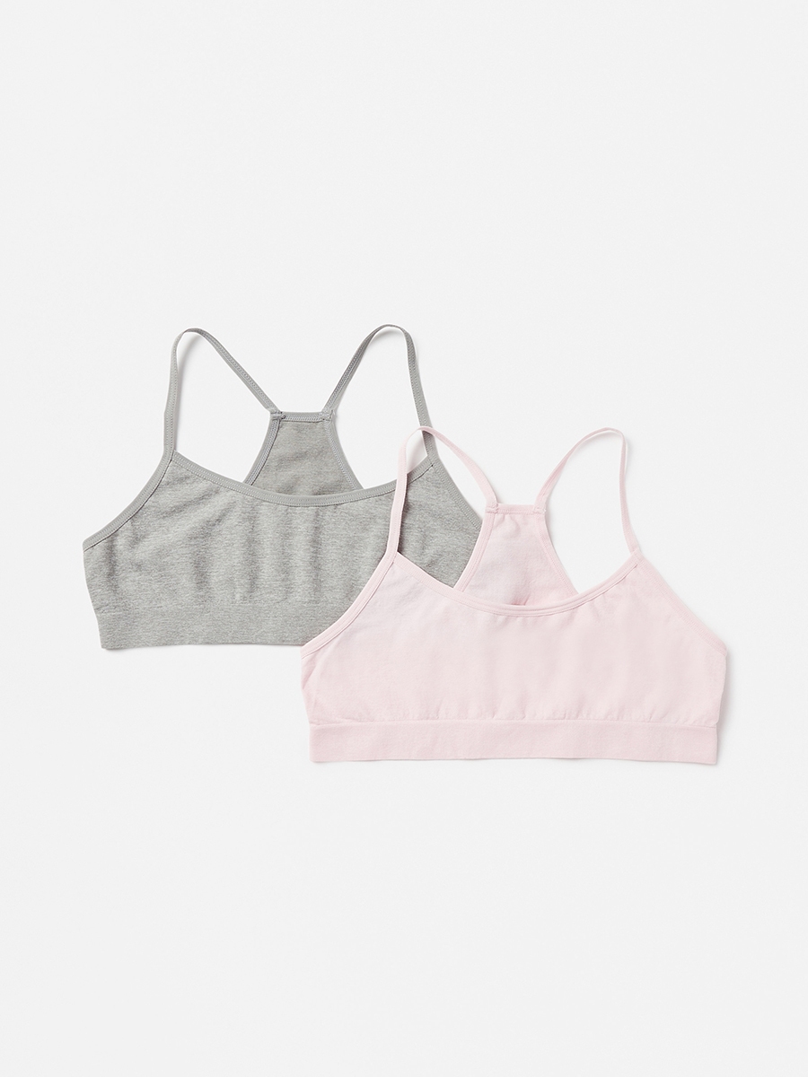 Pack of 2 - Seamless Racerback Sports Bra