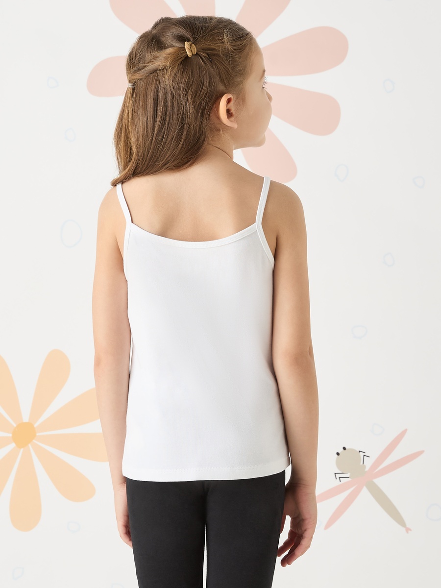 Pack of 2 - Plain Camisole with Bow Detail