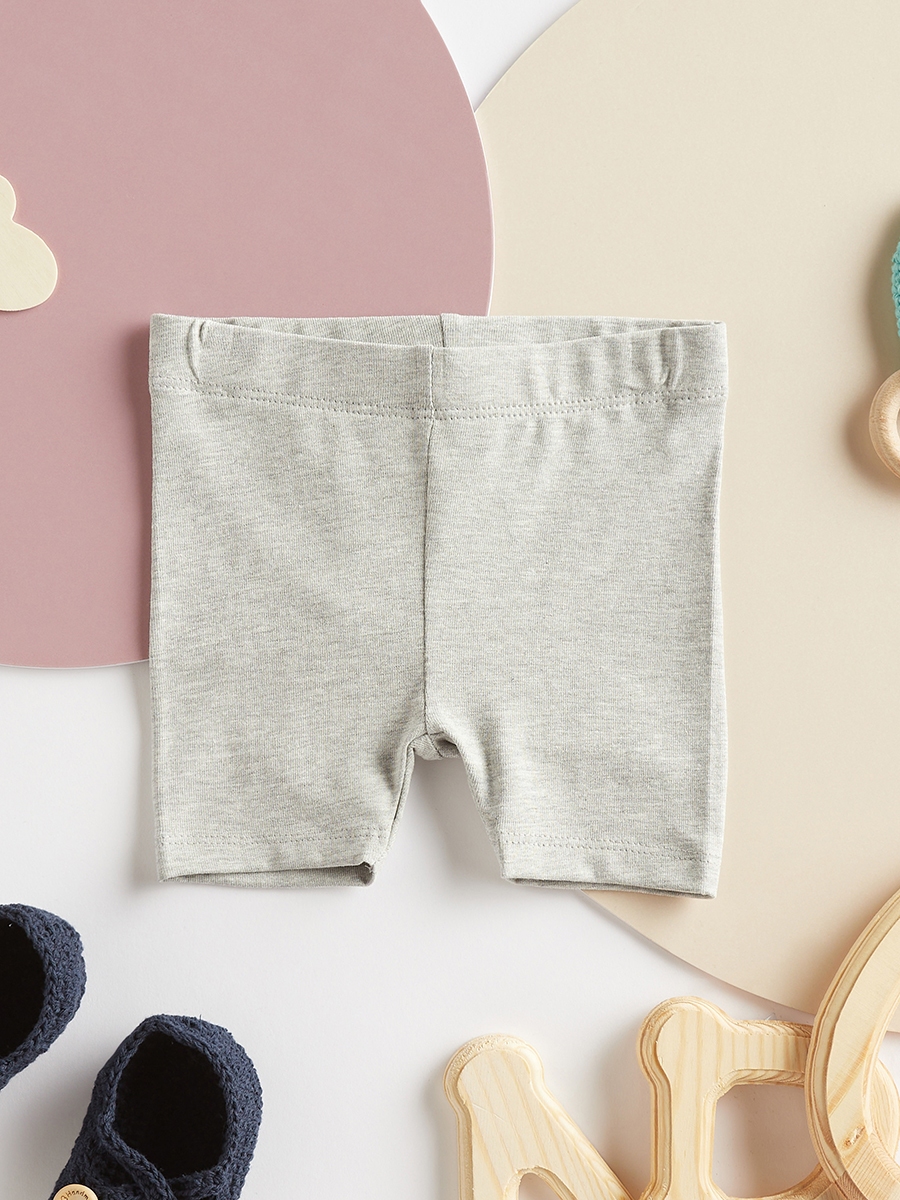 Pack of 3 - Plain Cycling Shorts with Elasticised Waistband