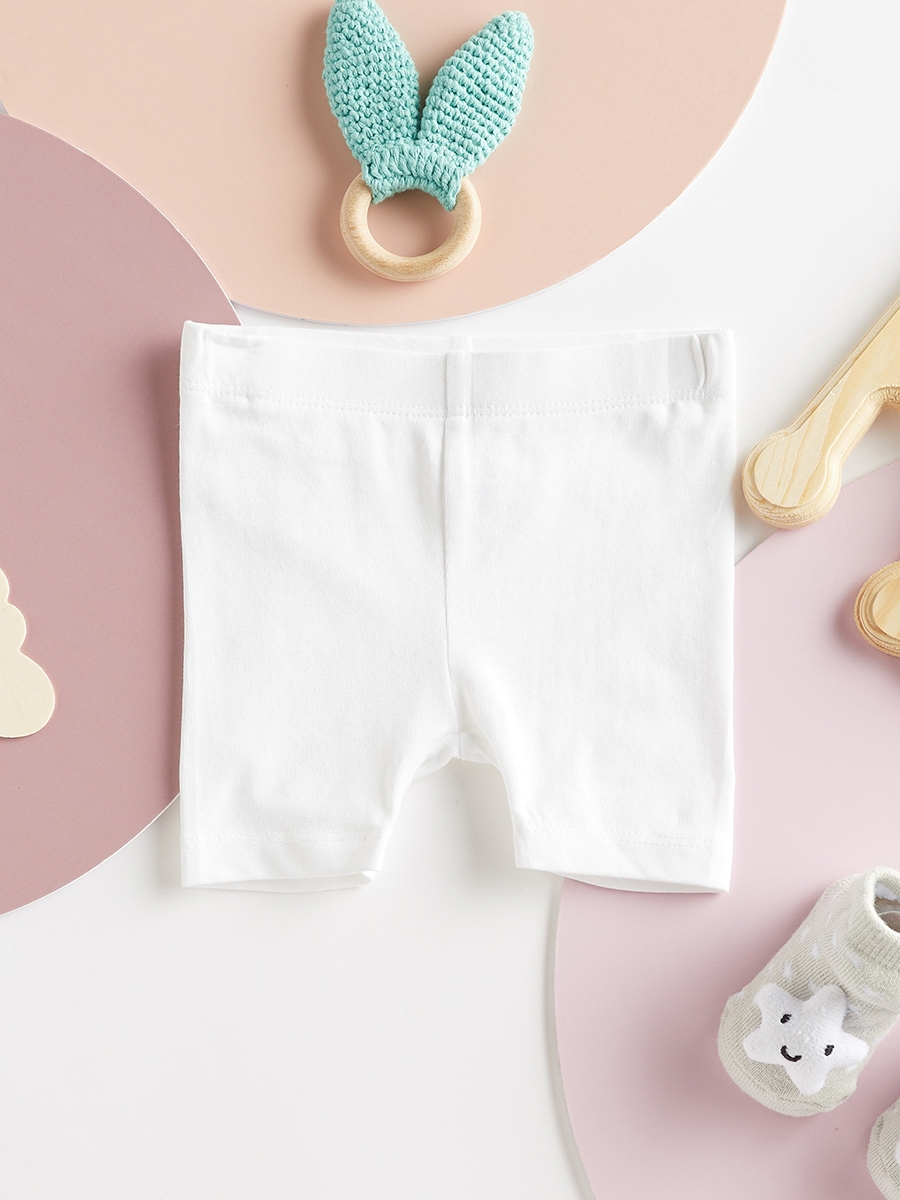 Pack of 3 - Plain Cycling Shorts with Elasticised Waistband