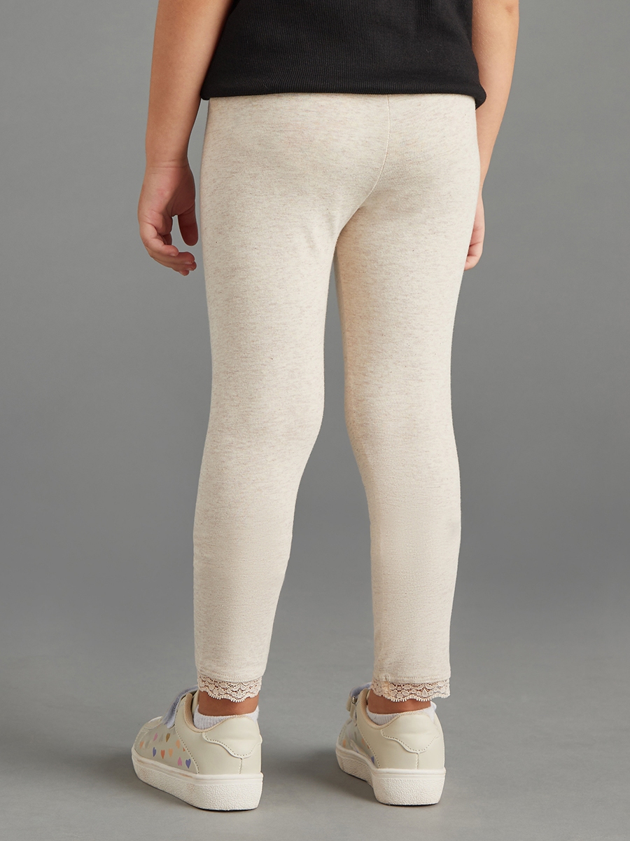 Plain Leggings with Elasticated Waistband