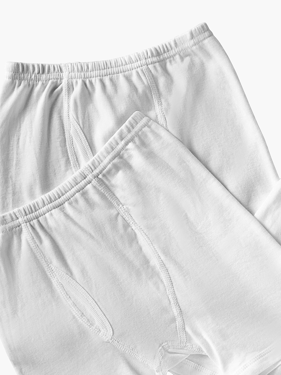 Pack of 5 - Solid Boxers with Elasticised Waistband