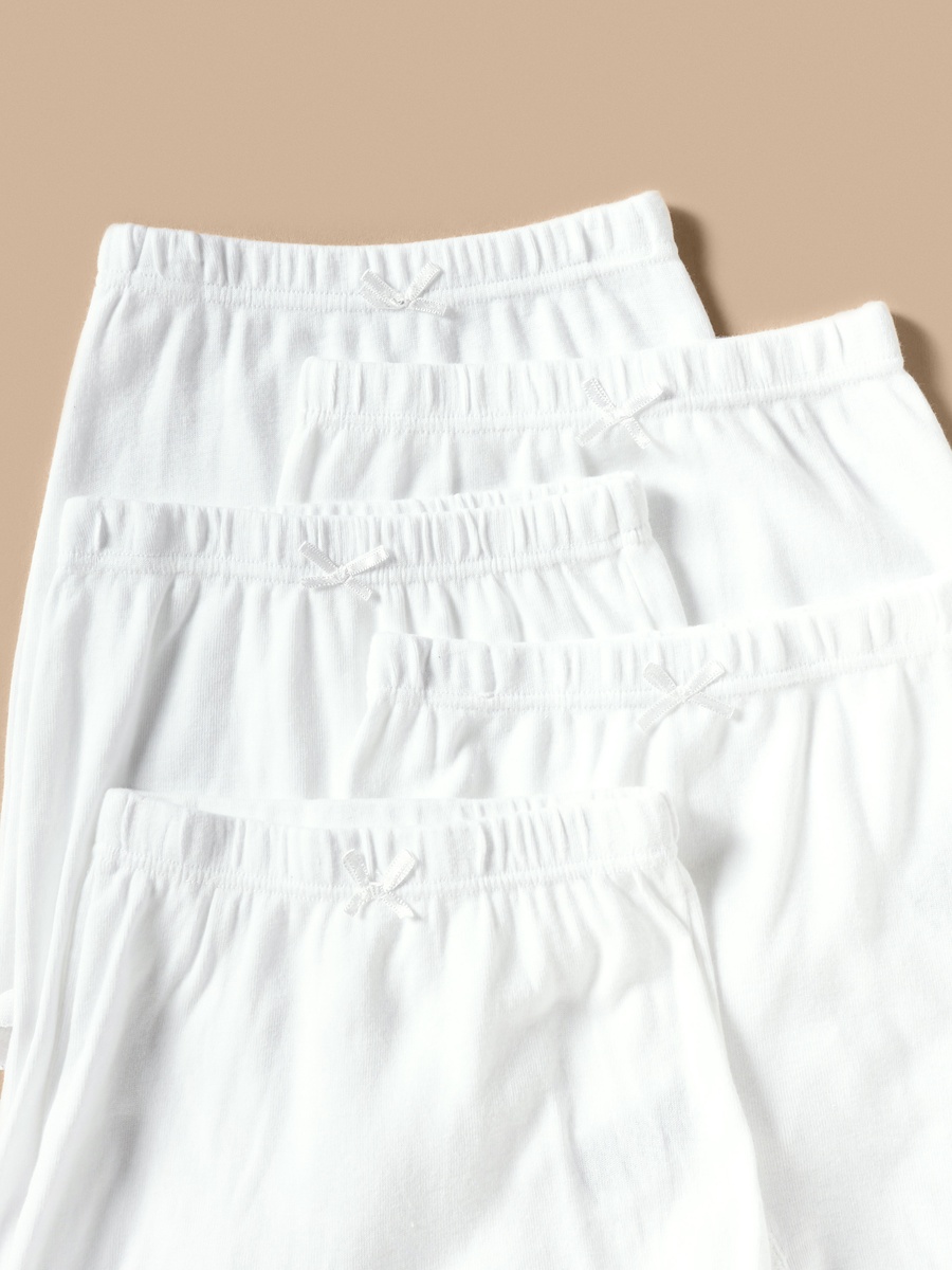 Pack of 5 - Solid Boxers with Elasticised Waistband