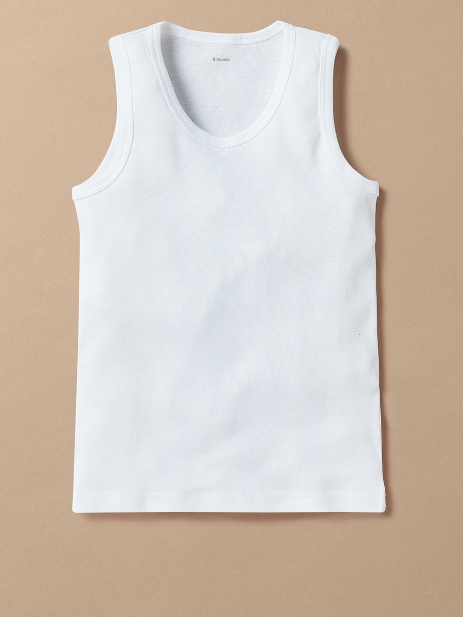 Pack of 3 - Love Earth Solid Organic Vest