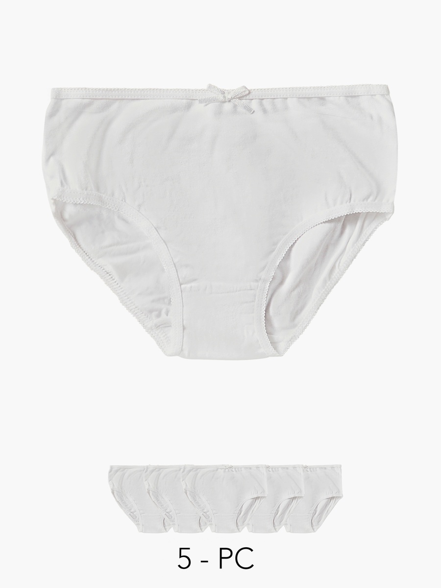 Pack of 5 - Solid Briefs