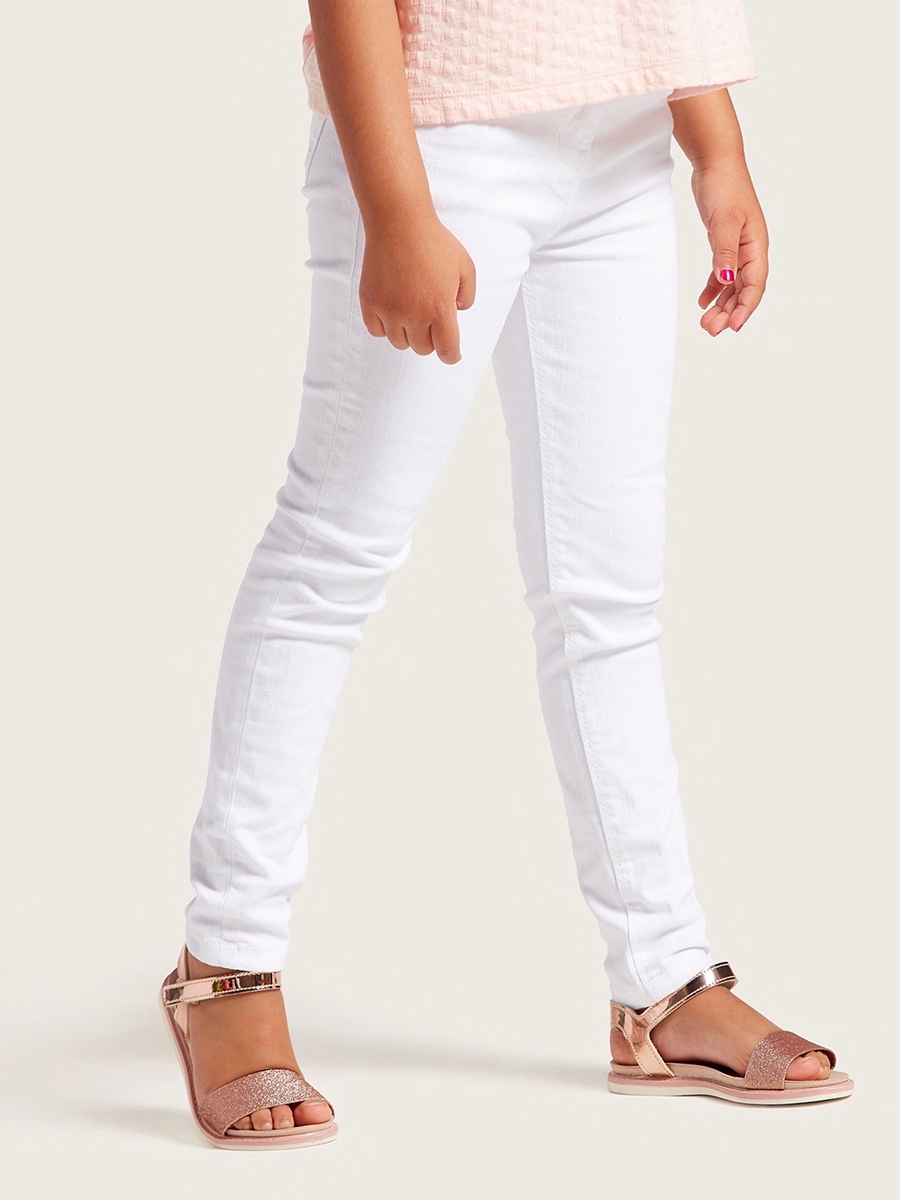 Solid Slim Fit Jeans