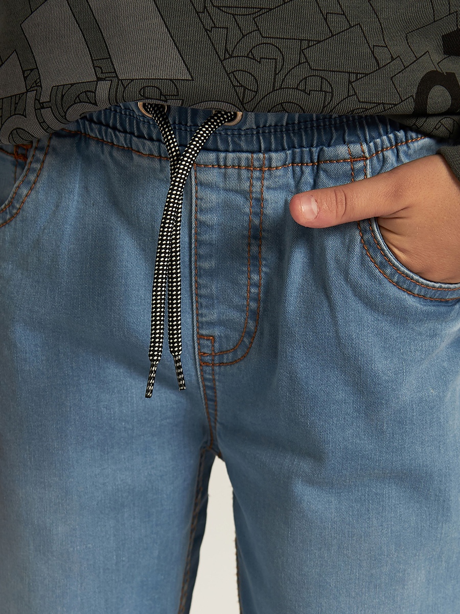Regular Fit Jeans with Drawstring