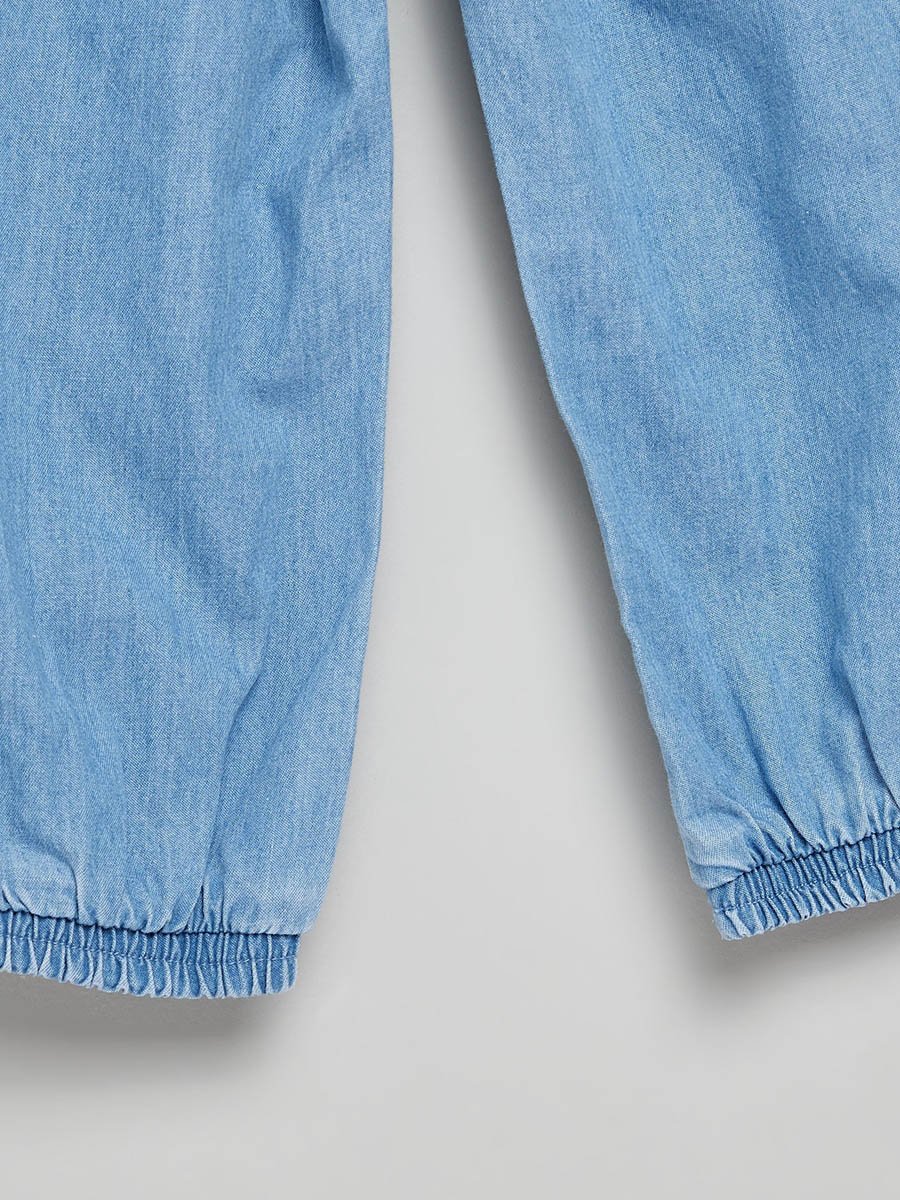 Bow Detail Regular Fit Jeans