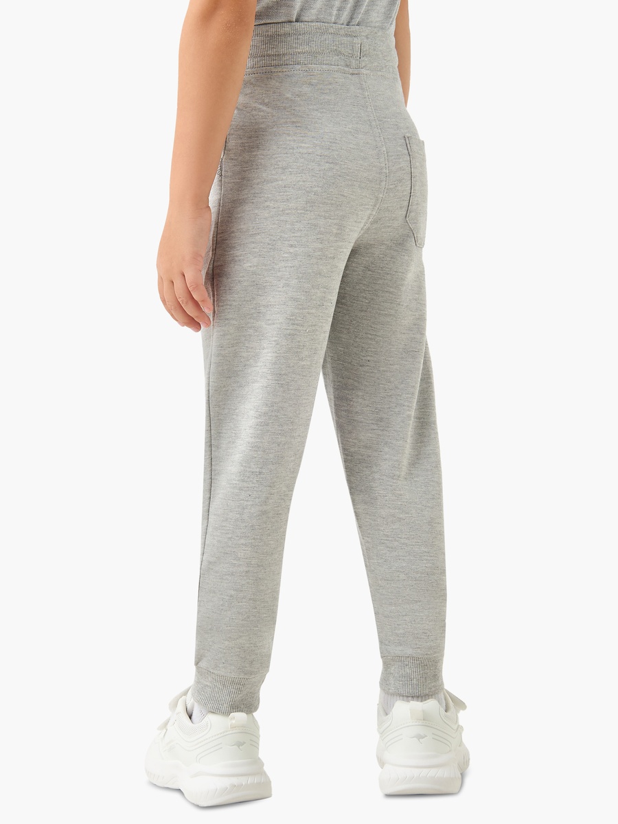 Printed Joggers with Drawstring Closure