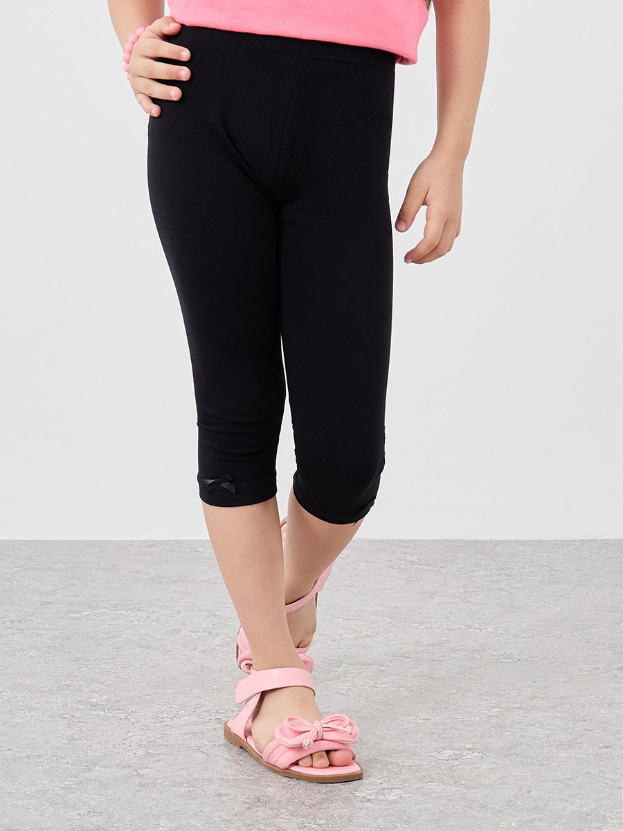 Cotton Capri Length Leggings