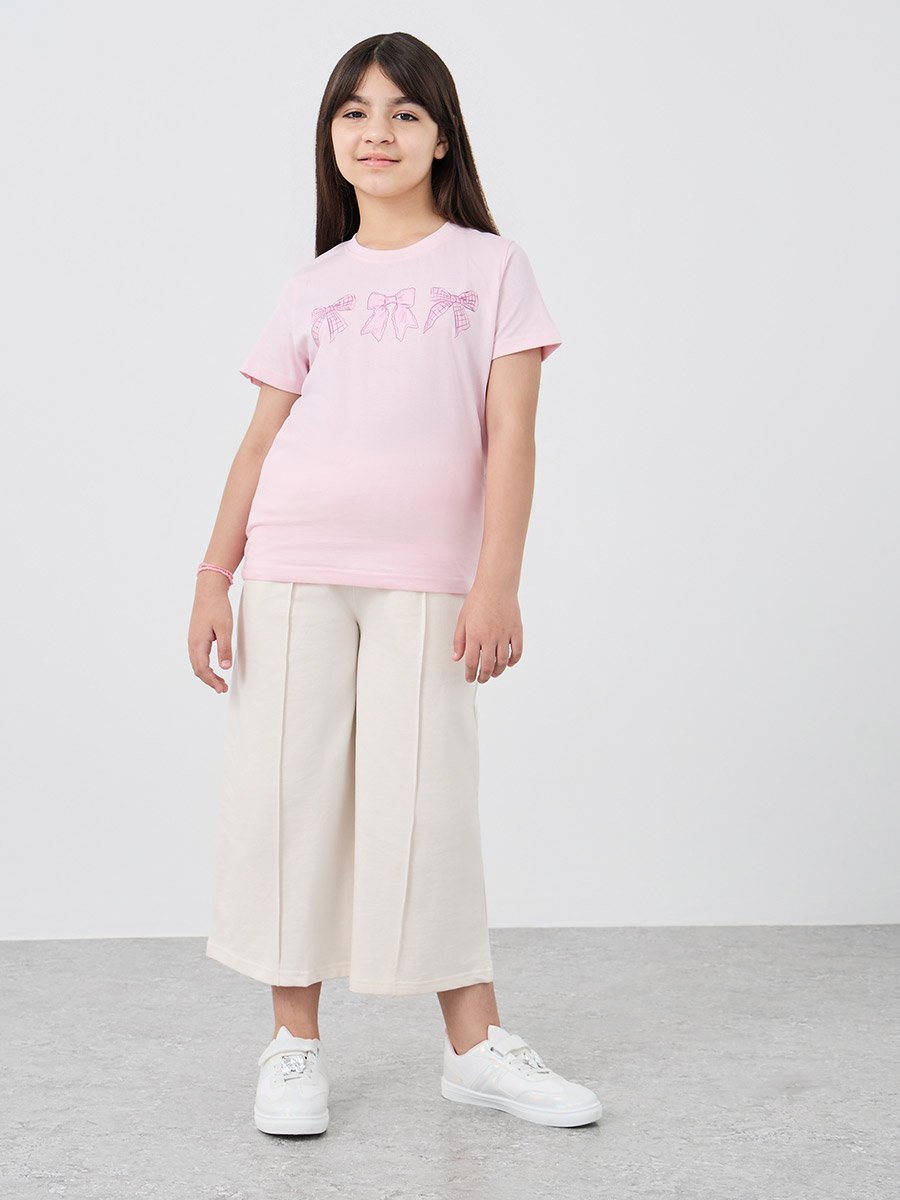 Graphic Print Round Neck T-Shirt