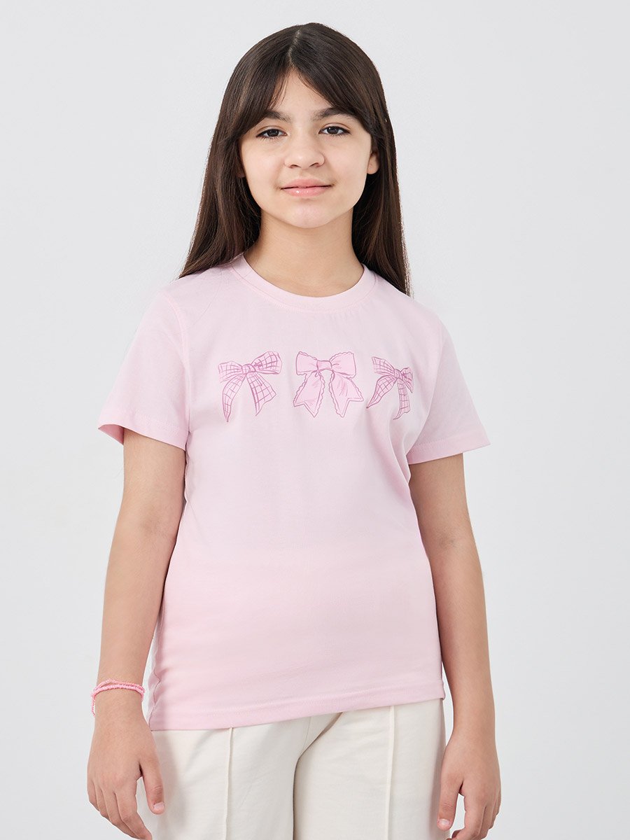 Graphic Print Round Neck T-Shirt